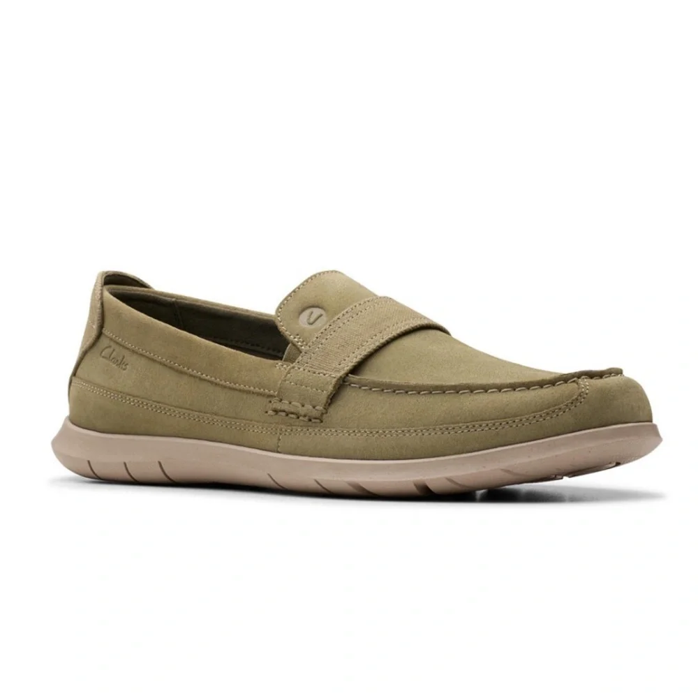 Clarks Men's Collection Flexway Band Shoes- Wide Width- 12W